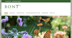 Desktop Screenshot of bontgartenbau.ch